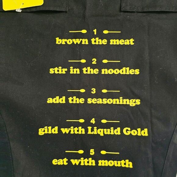 Velveeta Adverting Apron It's What Your Skillet For New Tags - Picture 5 of 9